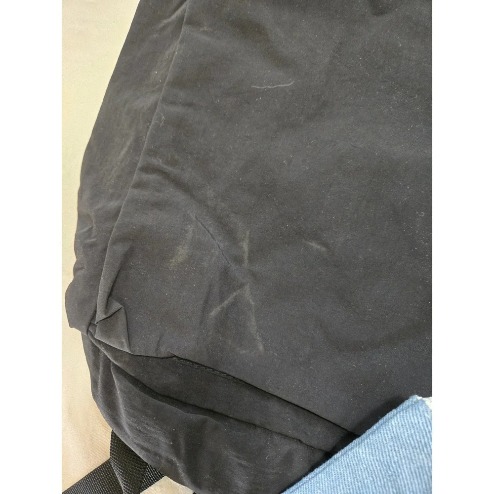 All in Motion Water Repellent Backpacks Black & Spritz Denim Zipper Pouch NWT